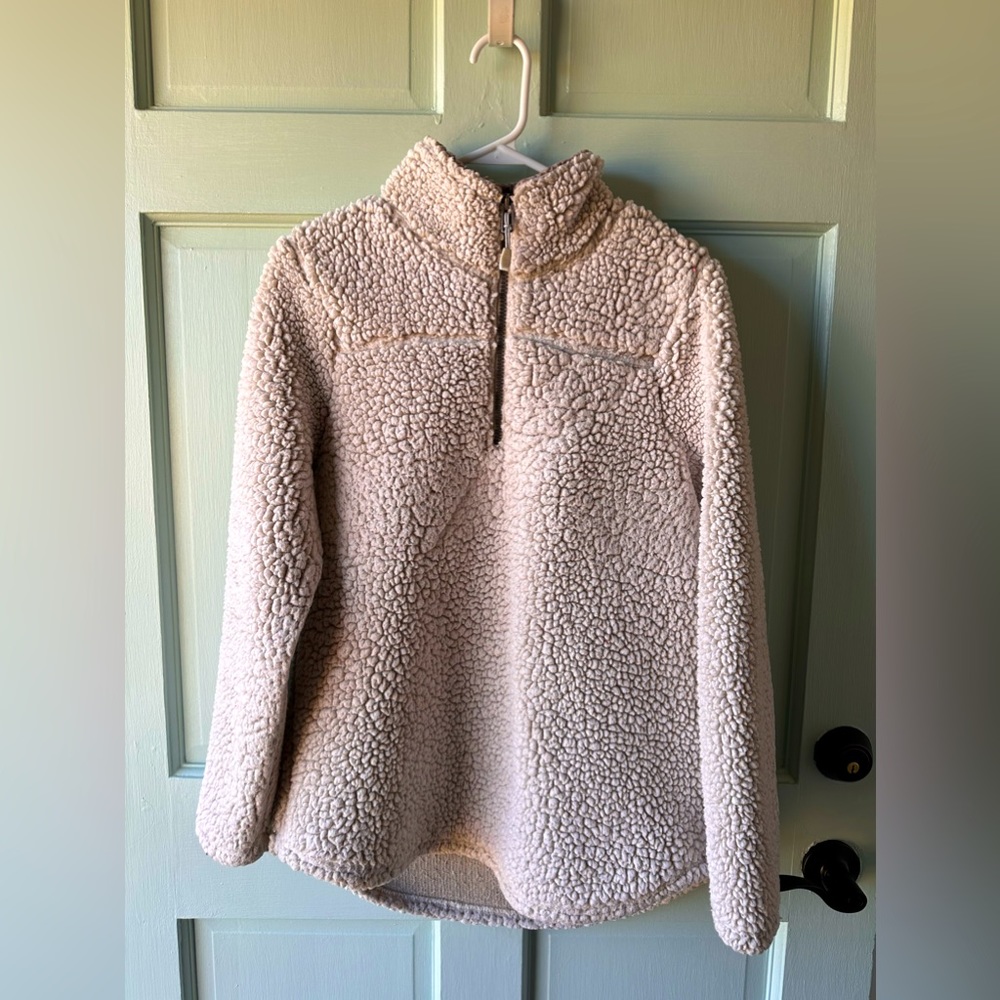 Sherpa Pullover Medium GreenTea